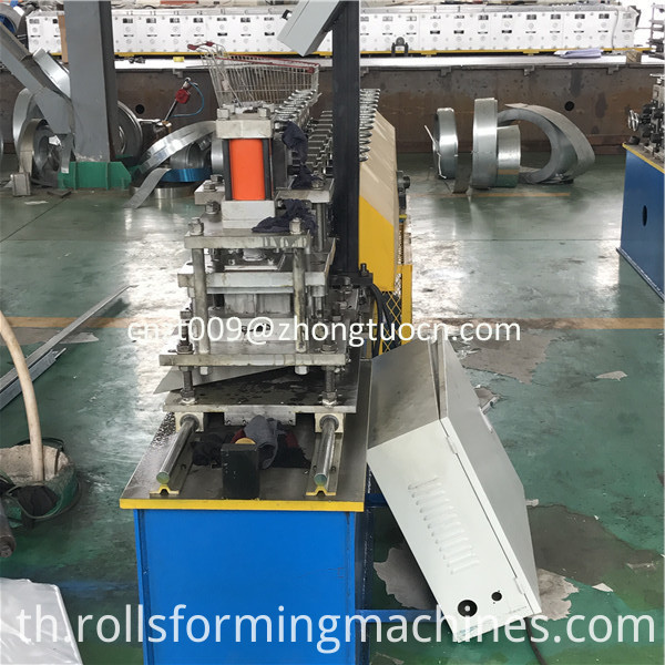 เหล็กม้วนชัตเตอร์ประตูเครื่องขึ้นรูป 08 steel shutter door roll forming machine 08